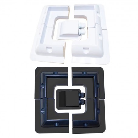 Oem - Staffa di montaggio Pannello solare Materiale di montaggio 5x Set per roulotte, camper e barche - BOL SPECIAL - AL1146-CB