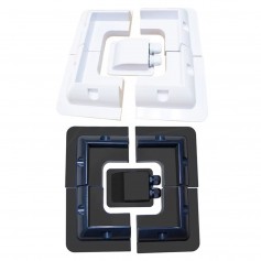 Support de montage Panneau solaire Matériel de montage 5x Set pour caravane, camping-car et bateaux