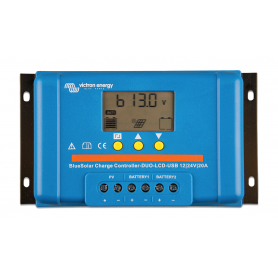 Victron energy, Regolatore di carica Victron BlueSolar PWM DUO-LCD e USB 12/24V-20A, Solar controller, SL770