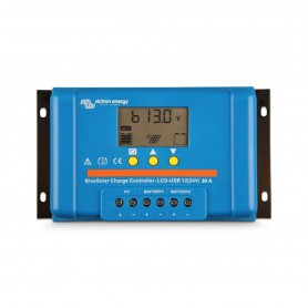 Victron energy, Victron BlueSolar PWM-LCD e USB 12/24 V-30A Regolatore di carica, Solar controller, SL771