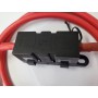 OEM - Cavo batteria rosso 35mm² - 2 metri - 2x M8 occhiello con Mega Fuse 80A - Cavi della batteria - DG002-35-2M-RE-M8-80A