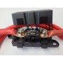OEM - Câble de batterie rouge 35mm² - 2 mètres - 2x œil M8 avec fusible Mega 80A - Câbles de batterie - DG002-35-2M-RE-M8-80A
