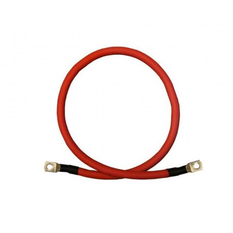 DG RUBBER HOLLAND, Cavo batteria Rosso 50mm² - 1 metro - 2x occhiello M8, Cavi della batteria, DG002-50-1M-RE-2XM8