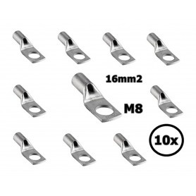 Sicame - Cosse de câble 16 mm2 M8 - Simple (10x set) - Câbles de batterie - DE16-08
