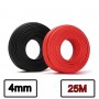 Athilex - Cable de panel solar de 4 mm2 (12 AWG 1Kw): rojo o negro - 25 metros - Cables Solares - SE449-CB