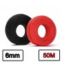 Athilex - 6mm2 Solarpanel-Draht - Rot oder Schwarz - 50 Meter - Solarkabel - SE441-CB