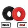 Athilex - Cable de panel solar de 6mm2 rojo o negro - 50 metros - Cables Solares - SE441-CB