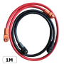 OEM - 5,7 mm SurLok® Amphenol 25 mm² set cavi batteria rosso/nero - Cavi della batteria - AM-SET