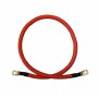 DG RUBBER HOLLAND, Cavo batteria rosso 35mm² - 2 metri - 1x occhiello M8 e 1x occhiello M10, Cavi della batteria, DG002-35-2M...