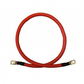 DG RUBBER HOLLAND, Cavo batteria rosso 35mm² - 2 metri - 1x occhiello M8 e 1x occhiello M10, Cavi della batteria, DG002-35-2M...