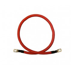 DG RUBBER HOLLAND, Cavo batteria rosso 16mm² - 2 metri - 2 x M10 occhiello, Cavi della batteria, DG002-16-2M-RE-2XM10