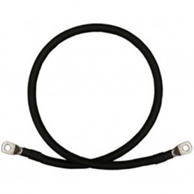 OEM, Battery cable black 16mm² - 2 meters - 2x M10 eye, Battery Cables, DG002-16-2M-BL-2XM10
