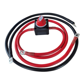 DG RUBBER HOLLAND, Battery cable SET 35mm² Red (M8 0.3M M10 M10 1.2M M8) Black (M8 1.5M M8), Battery Cables, DG003-35-1.5M-SW...