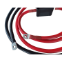 DG RUBBER HOLLAND, Battery cable SET 35mm² Red (M8 0.3M M10 M10 1.2M M8) Black (M8 1.5M M8), Battery Cables, DG003-35-1.5M-SW...