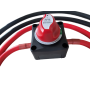 DG RUBBER HOLLAND, Battery cable SET 35mm² Red (M8 0.3M M10 M10 1.2M M8) Black (M8 1.5M M8), Battery Cables, DG003-35-1.5M-SW...