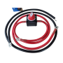 DG RUBBER HOLLAND, Battery cable SET 35mm² Red (M8 0.3M M10 M10 1.2M M8) Black (M8 1.5M M8), Battery Cables, DG003-35-1.5M-SW...
