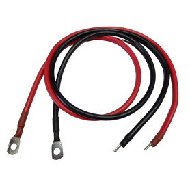 OEM, Battery cable set red/black 10mm² - 1 meters - M8 eye + Connector pin, Battery Cables, DG002-10-1M-M8-STF-SET
