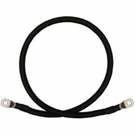 OEM, Battery cable black 70mm² - 0.5 meter - 2x M8 eye, Battery Cables, DG002-70-50CM-BL-2XM8