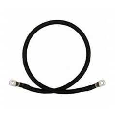 OEM, Cable de batería negro 25 mm² - 2 metros - 2x M8, Cables de batería, DG002-25-2M-BL-2XM8