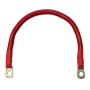 OEM, Accukabel rood 16mm² - 0.3 meter - 1x M10 oog en los uiteinde (voor MPPT-laders), Accu Kabels, DG002-16-30CM-RE-M10