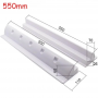 Oem, Lato di montaggio 550mm Supporto per montaggio pannello solare 2x Set per roulotte, camper e barche, Materiale di montag...