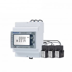 EASTRON, EASTRON SDM630MCT 3-Phase Energy Meter including 3x 40mA CT clamps, Energy meters, SE145-3X-CT-PACK