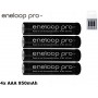 Eneloop - Panasonic eneloop PRO AAA / Micro / HR03 /R3 900mAh 1.2V chargeable battery - Size AAA - NK055-CB