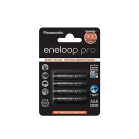 Eneloop - Panasonic eneloop Pro AAA 900mAh 1.2V Rechargeable Battery - Size AAA - ON1317-CB