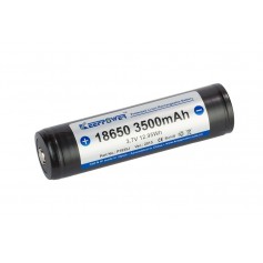 KeepPower - 3500mAh KeepPower 18650 Oplaadbare batterij - 18650 formaat - NK072-CB