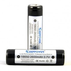 KeepPower - KeepPower 18650 2600mAh Oplaadbare batterij - 18650 formaat - NK217-CB