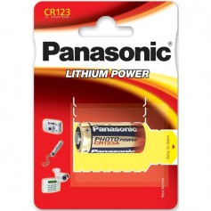 Panasonic - Panasonic PHOTO Power CR123A blister lithium battery - Other formats - NK083-CB