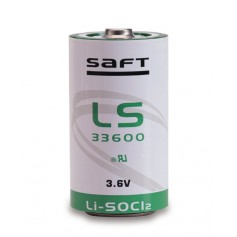 SAFT LS 33600 D-Format lithium battery 3.6V