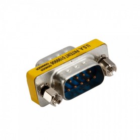 Oem - Serial RS232 9 Pin DB9 Male naar Male Adapter AL588 -  - AL588