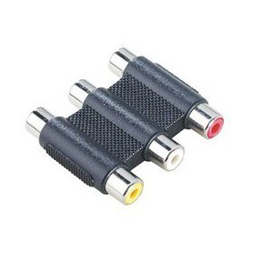 Oem - Tulp 3-3 Adapter Audio Video Cinch RCA Composite 6306 -  - 6306
