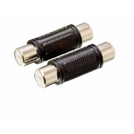Oem - 2 x Philips In-line Koppelstuk Tulp RCA 93286 -  - 93286