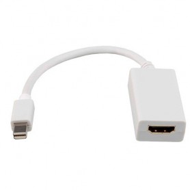 Oem - Mini DisplayPort Male Naar HDMI Female adapter - DVI en DisplayPort adapters - YPC274